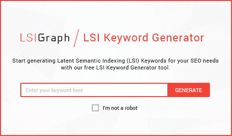 Lsi keywords